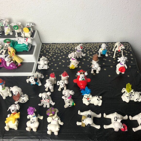 Disney 101 Dalmatians Dog Toy Figures McDonalds Mixed Lot of 76 Vintage 1990s - Picture 4 of 11